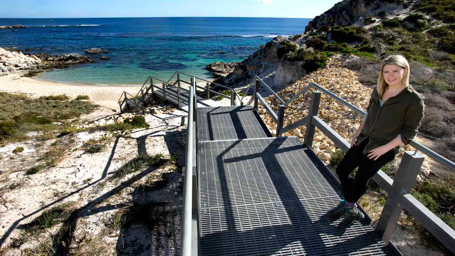 New sections of the Rottnest Island Wadjemup Bidi (walk trail) now open