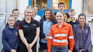 Polly Farmer group shot