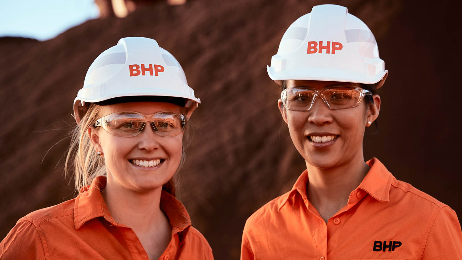 BHP employees at our Port Headland operation