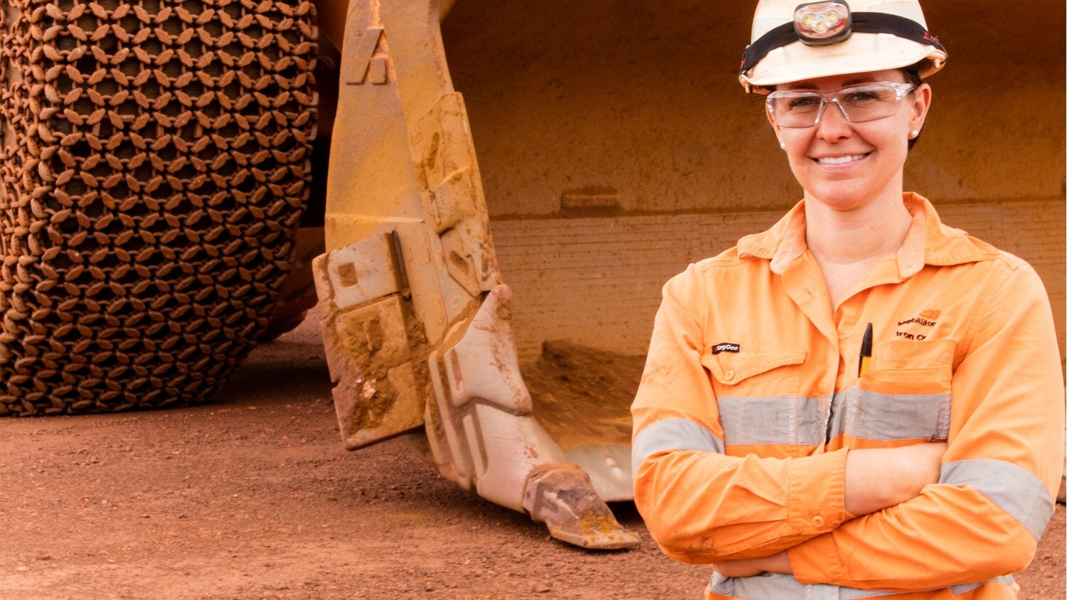 BHP employee at Jimblebar mine