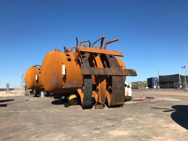 Griffin mid-depth buoy after cleaning,