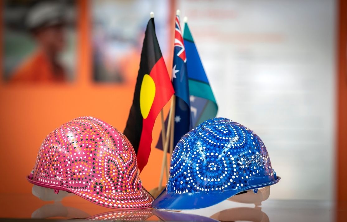 Indigenous, hard hat