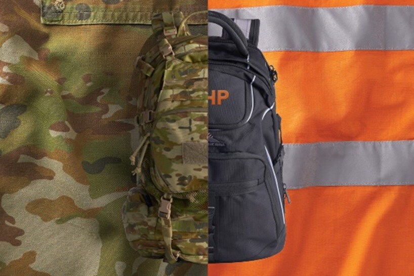 backpacks army and BHP combined