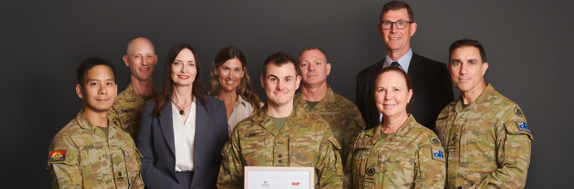BHP and Department of Defence partnership