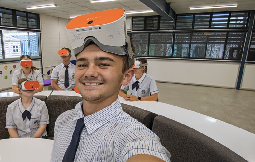 Person with VR