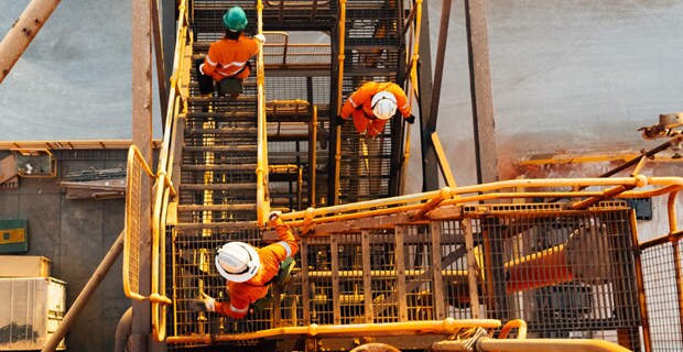 people on staircase