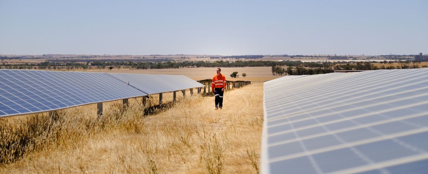 Solar, field, employee, mining