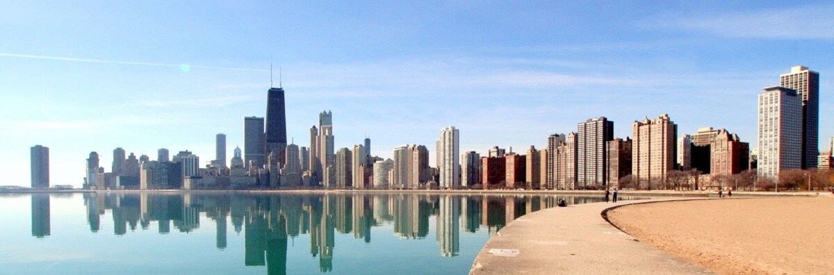 Chicago, city, buildings
