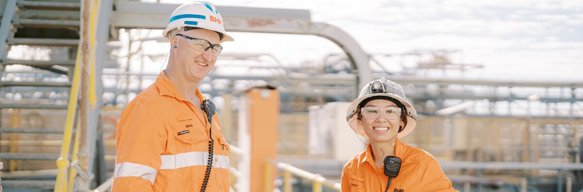 people on site