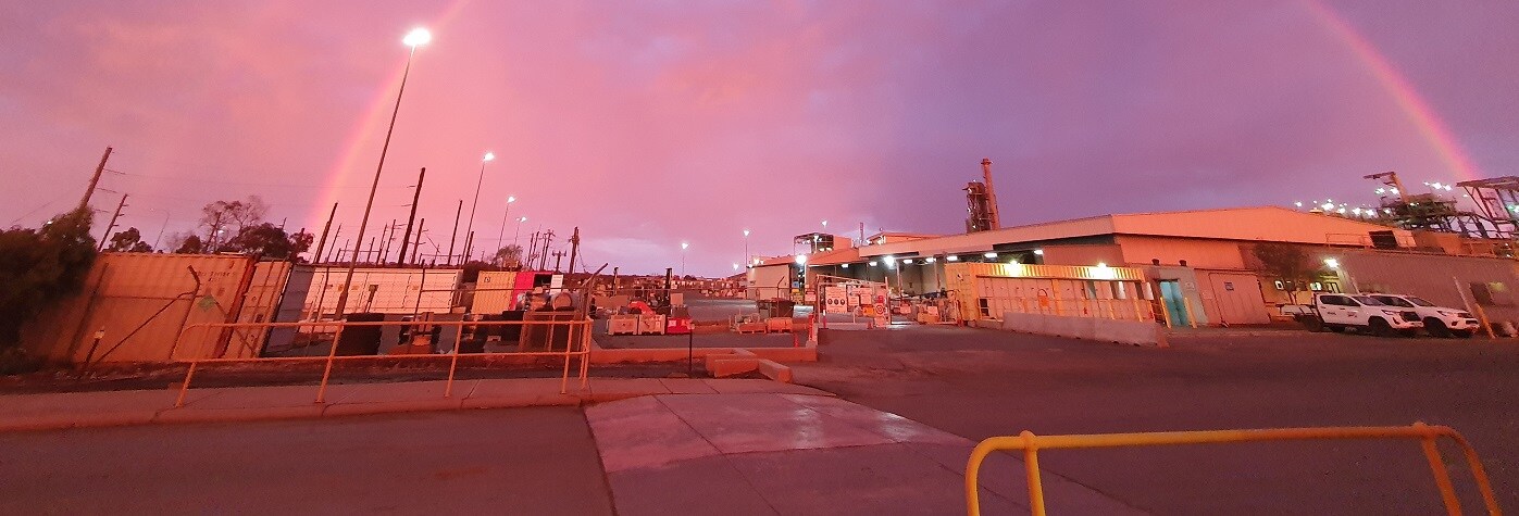 Nickel West sunset