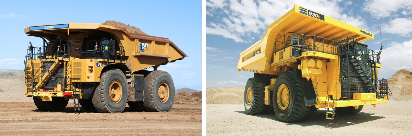 Battery electric haul truck
