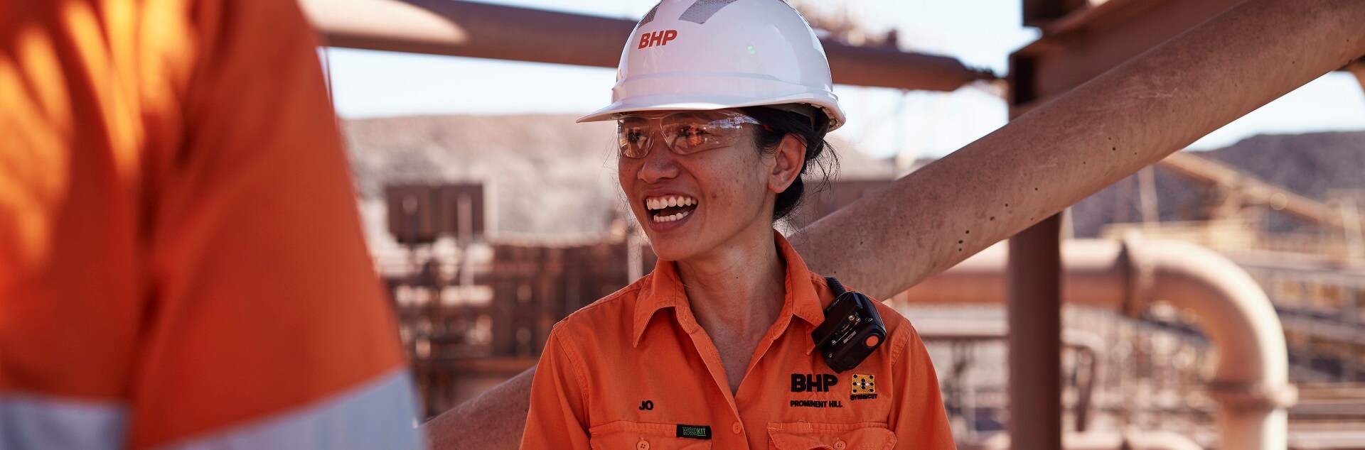 People on site