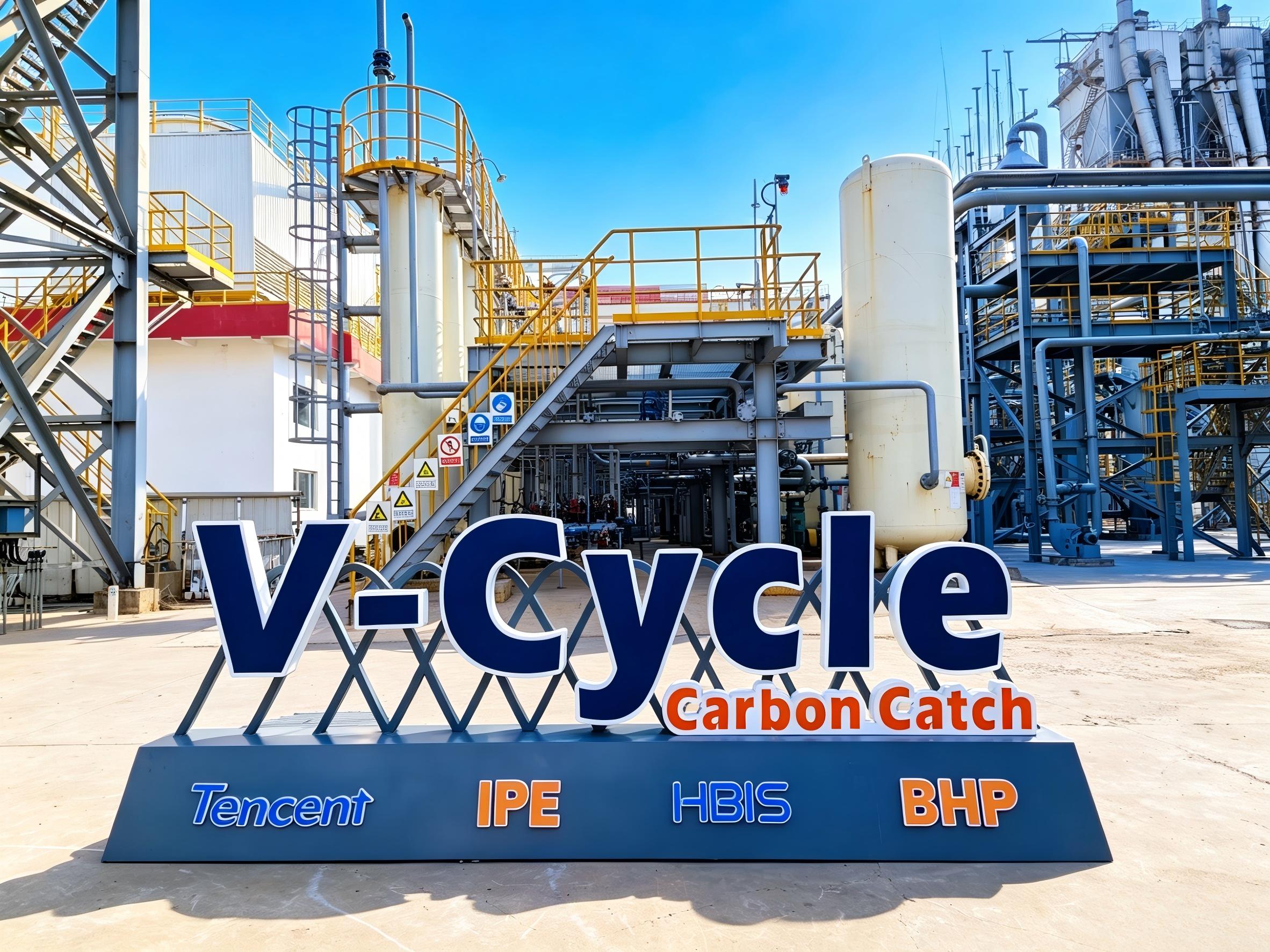 BHP partnership with steelmaker HBIS on their V-Cycle carbon capture technology, along with partners Tencent and IPE. The 7.8 tonne per day pilot has been successfully operating for 2000 hours.