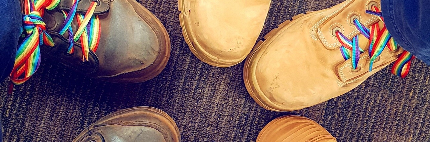 gender recruitment case study Work boots with rainbow laces