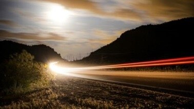 road, lights