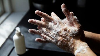 hand washing