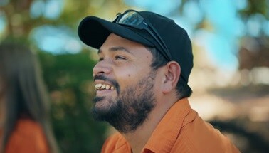 people looking into the distance