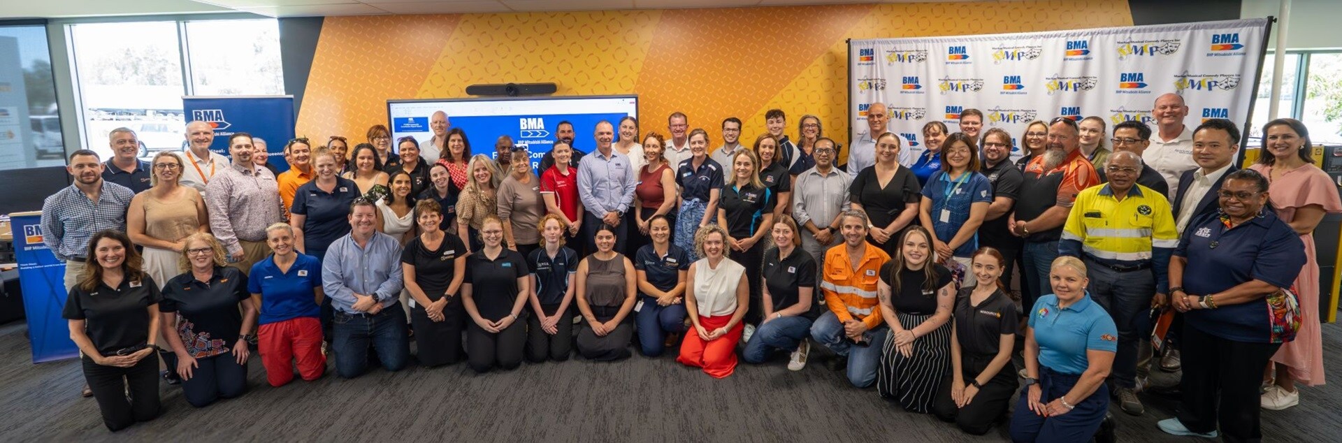 17122015 - BHP and BMA FY205 Community Contribution Report launch event Mackay