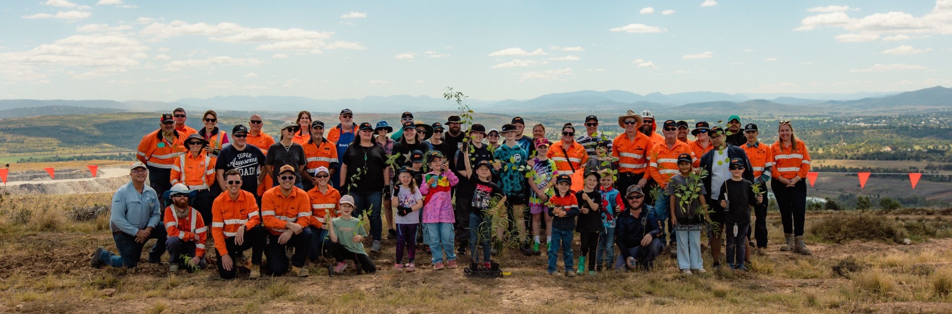 20260328 Mt Arthur Coal community tree planting day banner