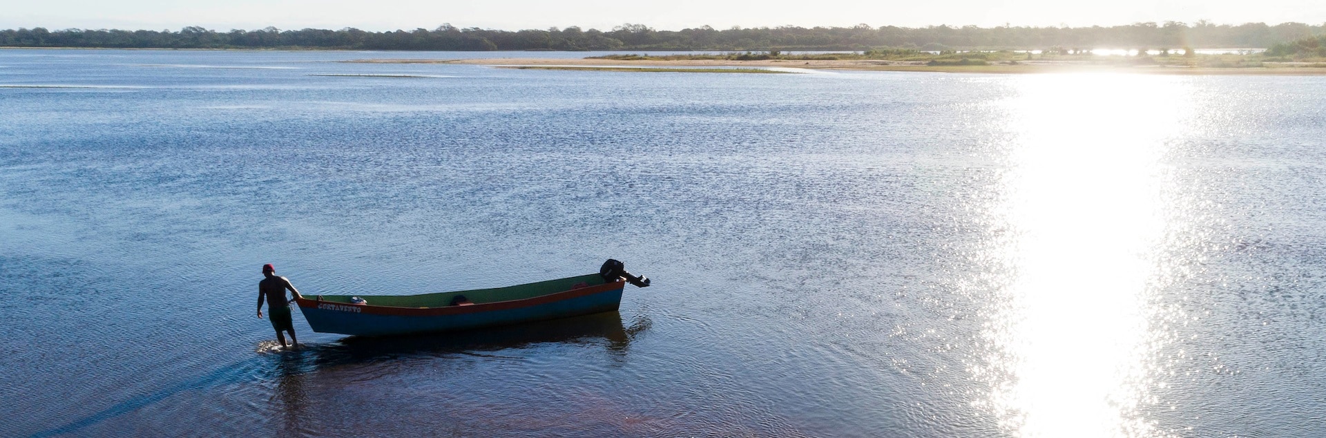 The Doce River recovery as part of the repair process executed by Samarco since 2015.