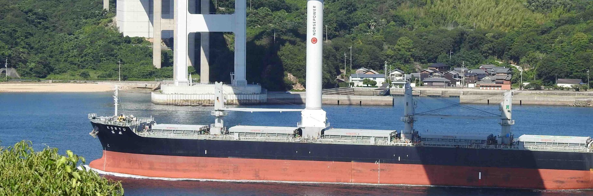 240710_MV Koryu with wind assisted rotor sail