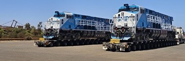 battery electric locos