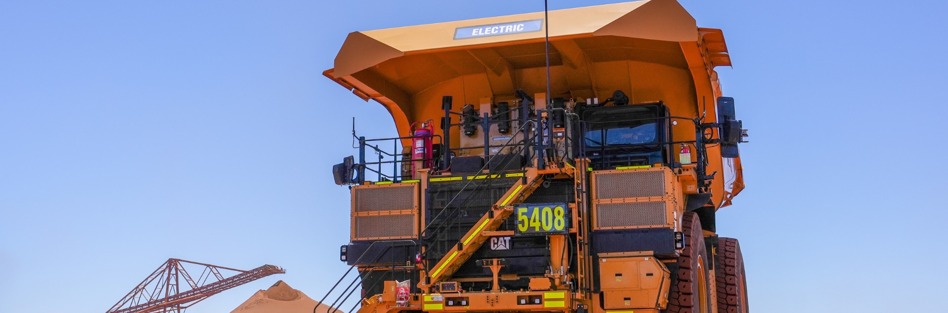 BHP and Rio Tinto welcome first Caterpillar battery-electric haul trucks to the Pilbara