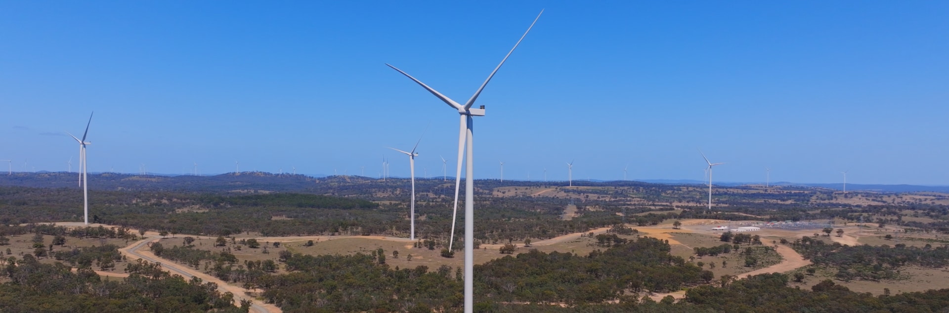 The MacIntyre Wind Farm is one of the construction projects that BMA has supported through agreements with CleanCo, in our efforts towards operational decarbonisation.