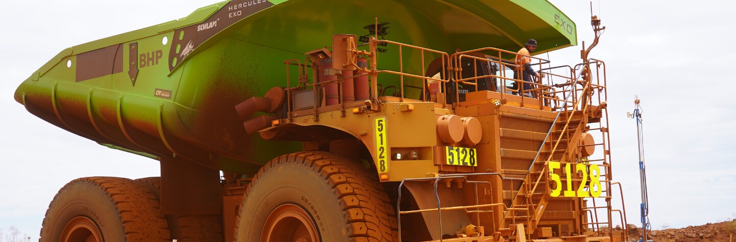 Yandi HVO trial truck