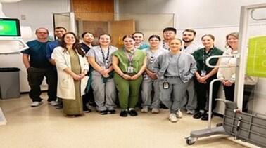 RUH staff and new equipment