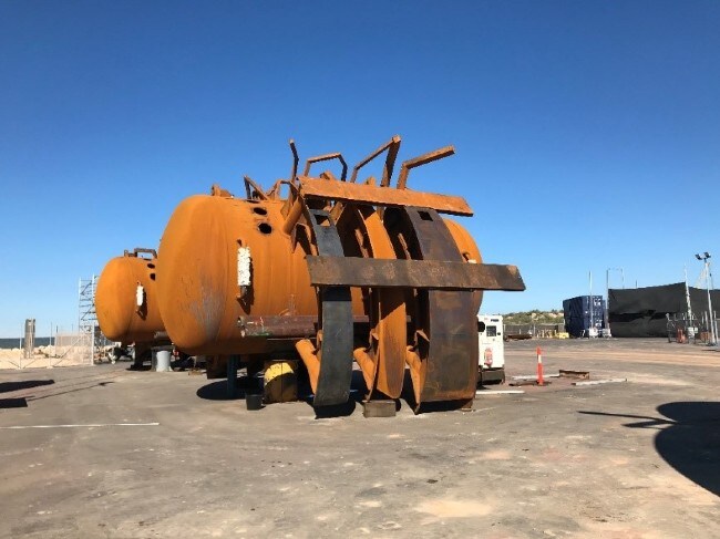 Griffin mid-depth buoy after cleaning, 