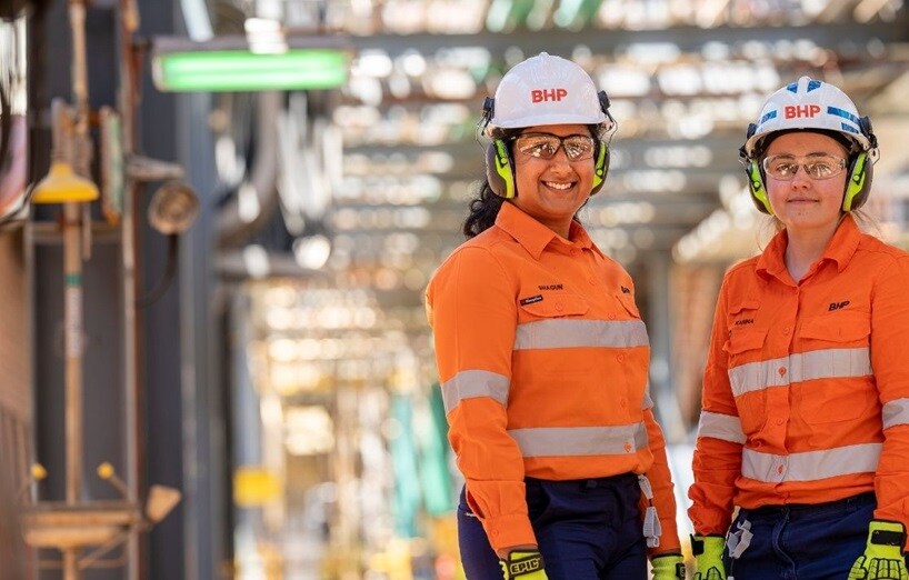 Women on site