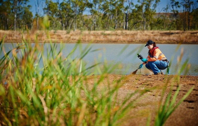 SouthWalkerCreekEmployeeTestingWater 2021