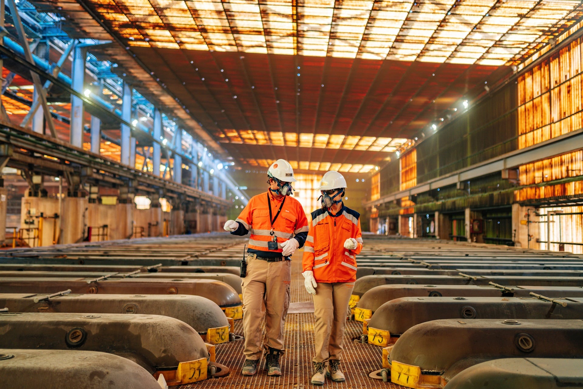 Potash, employee, field