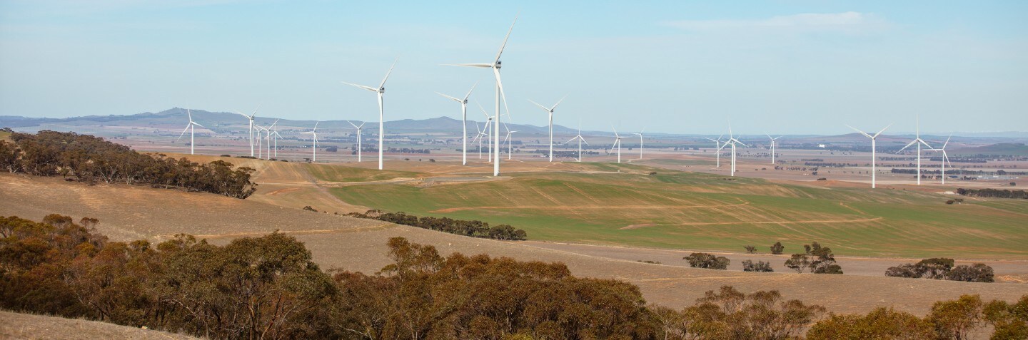 wind turbines