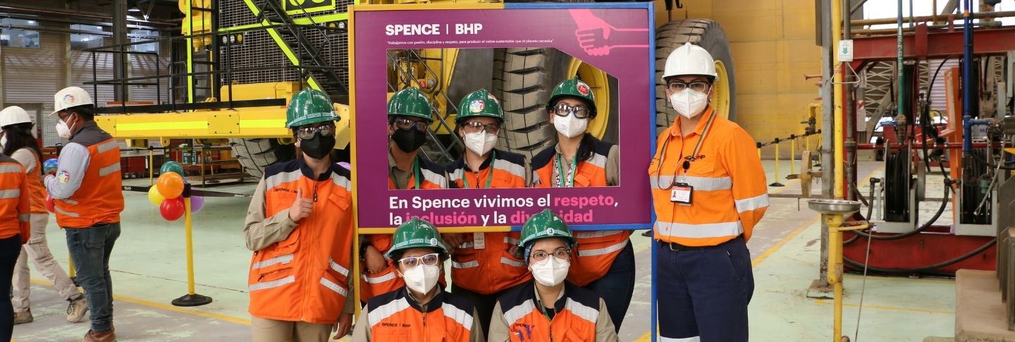 women, mining, spence