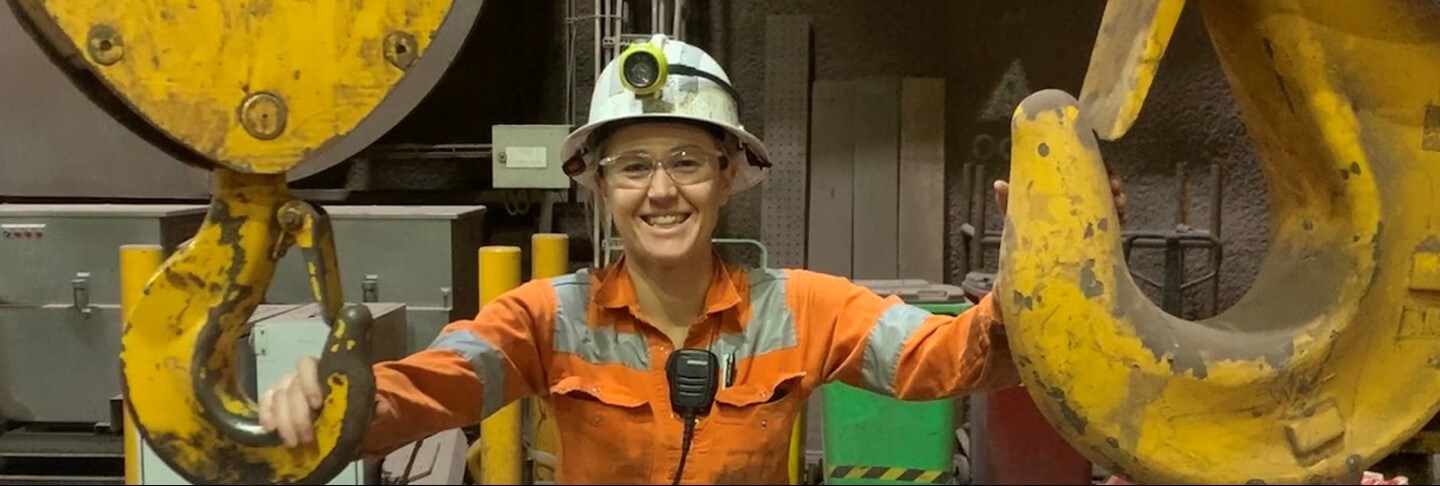talina, apprentice, mining
