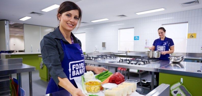 foodbank workers