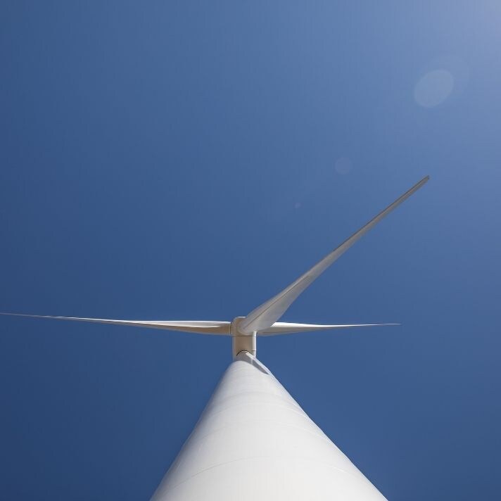 wind, turbine, sky