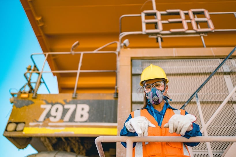 Person in PPE